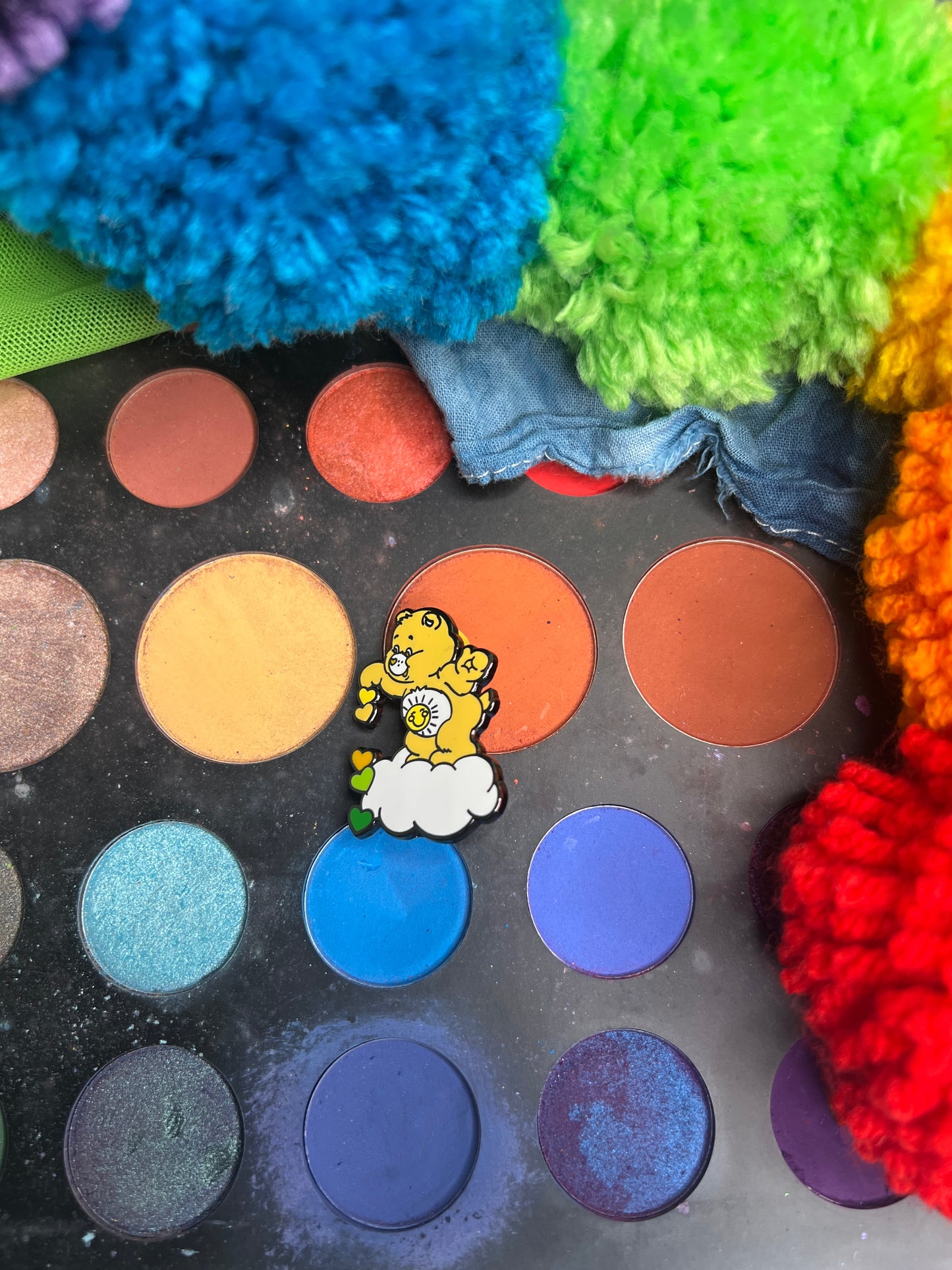 Funshine Bear Pride Pin, Care Bears