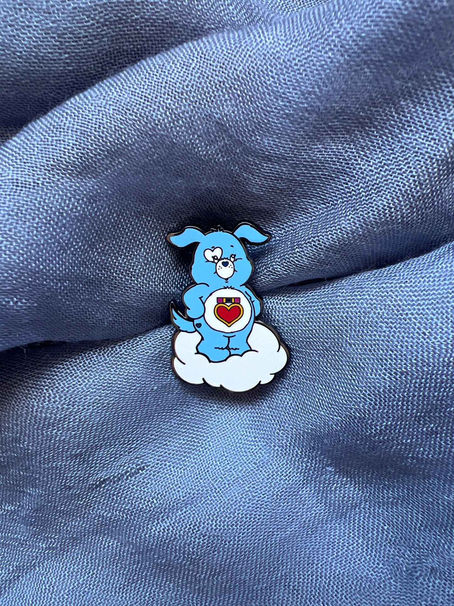 Loyal Heart Dog Pin, Care Bears Cousins