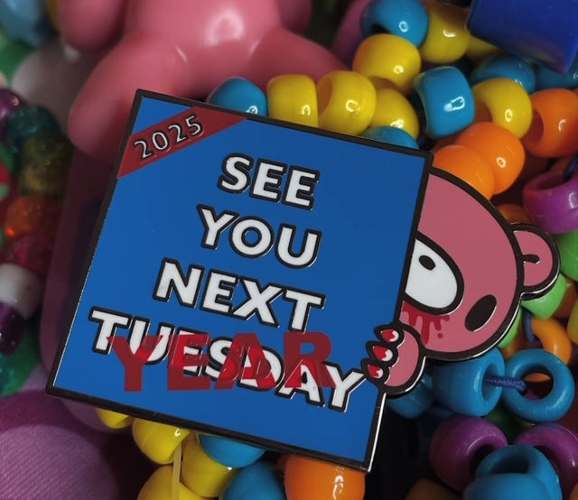 Gloomy Bear 2025 Next Year Pin