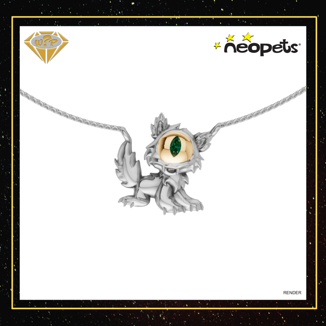 Meowclops Necklace, Neopets **BACK-ORDER**