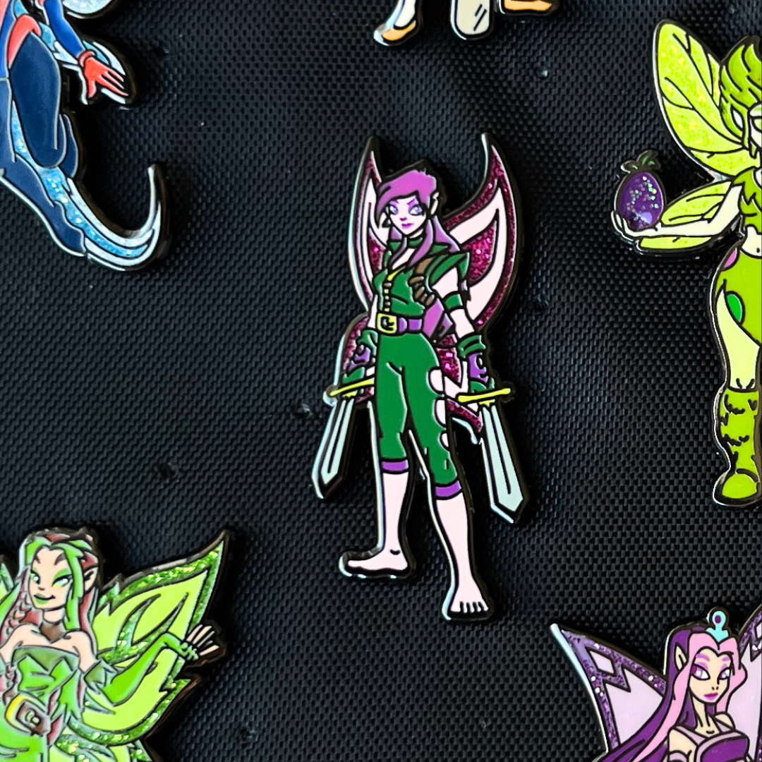 Battle Faerie Pin, Neopets