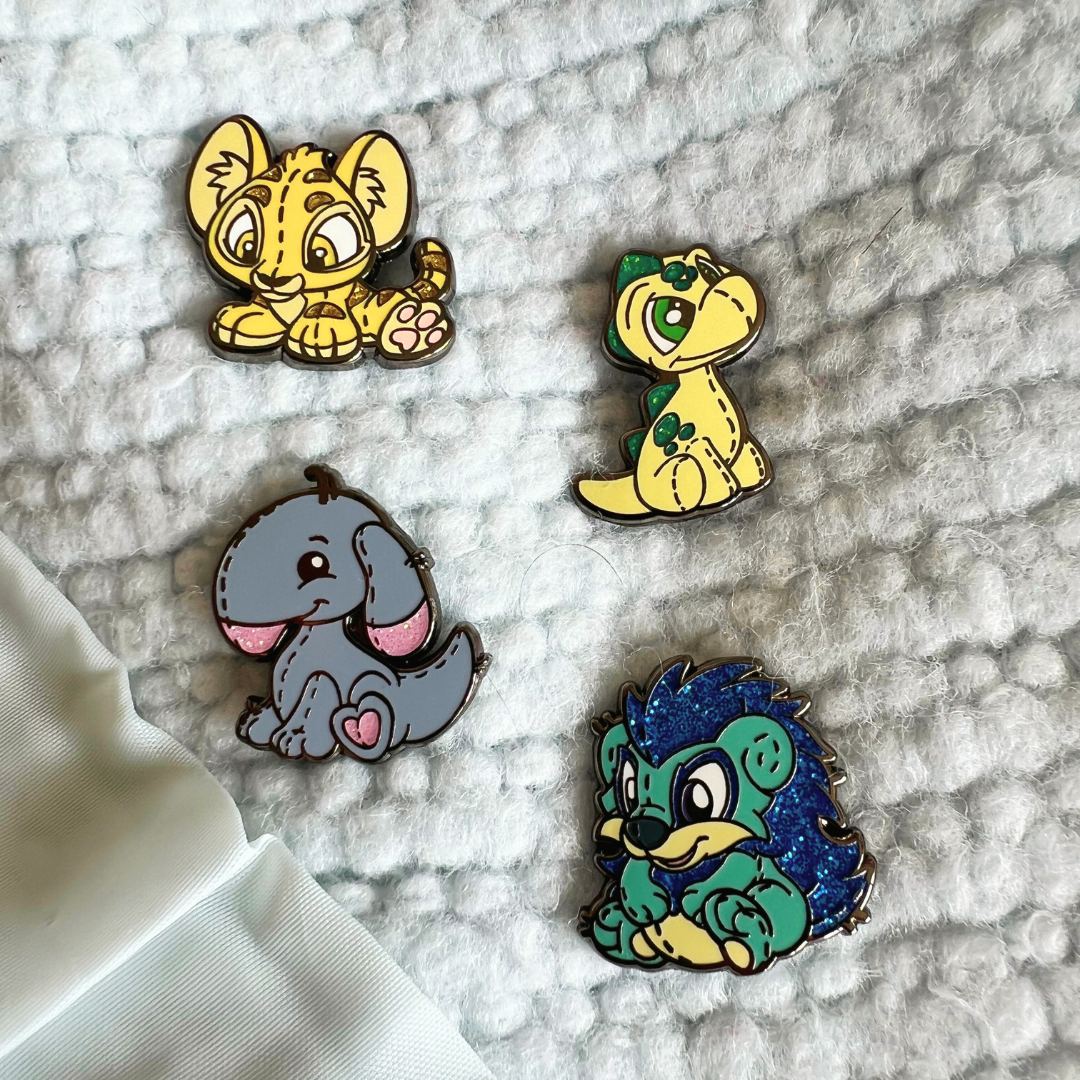 Baby Yurble Plushie Pin, Neopets