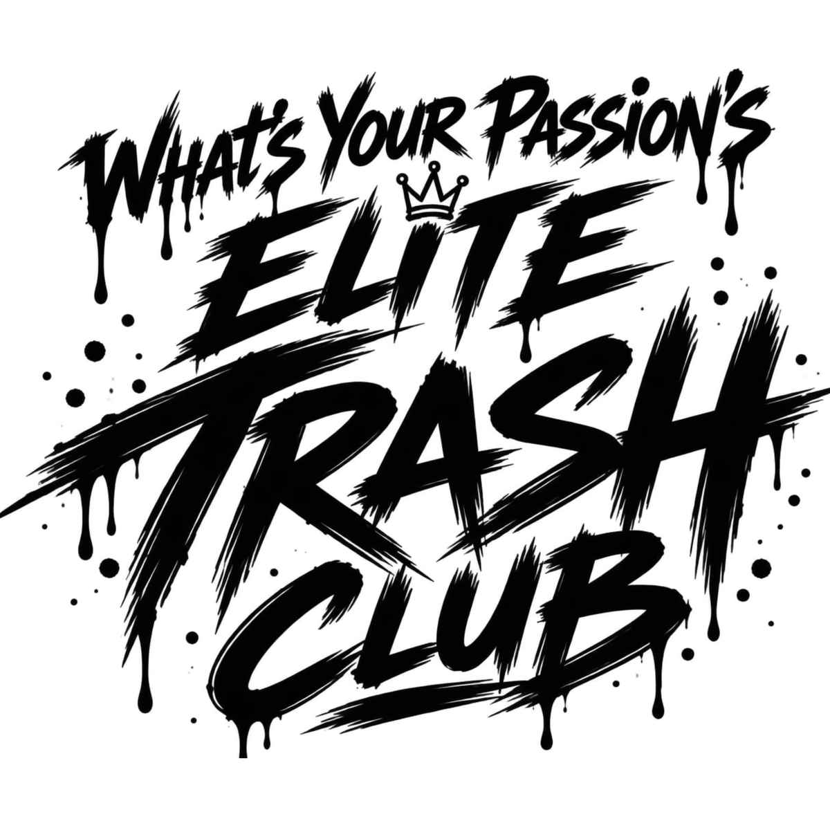 Elite Trash Club Pins