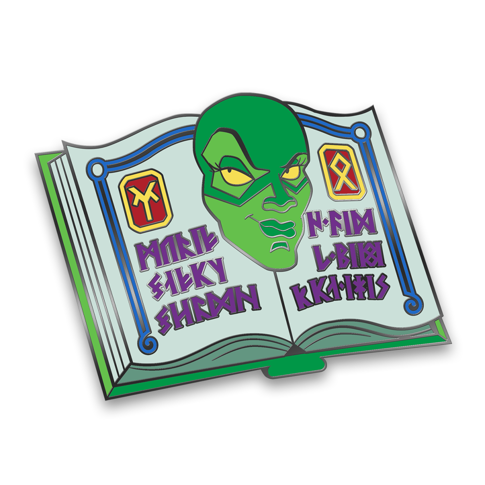 Evil Spirit Book Pin, Care Bears