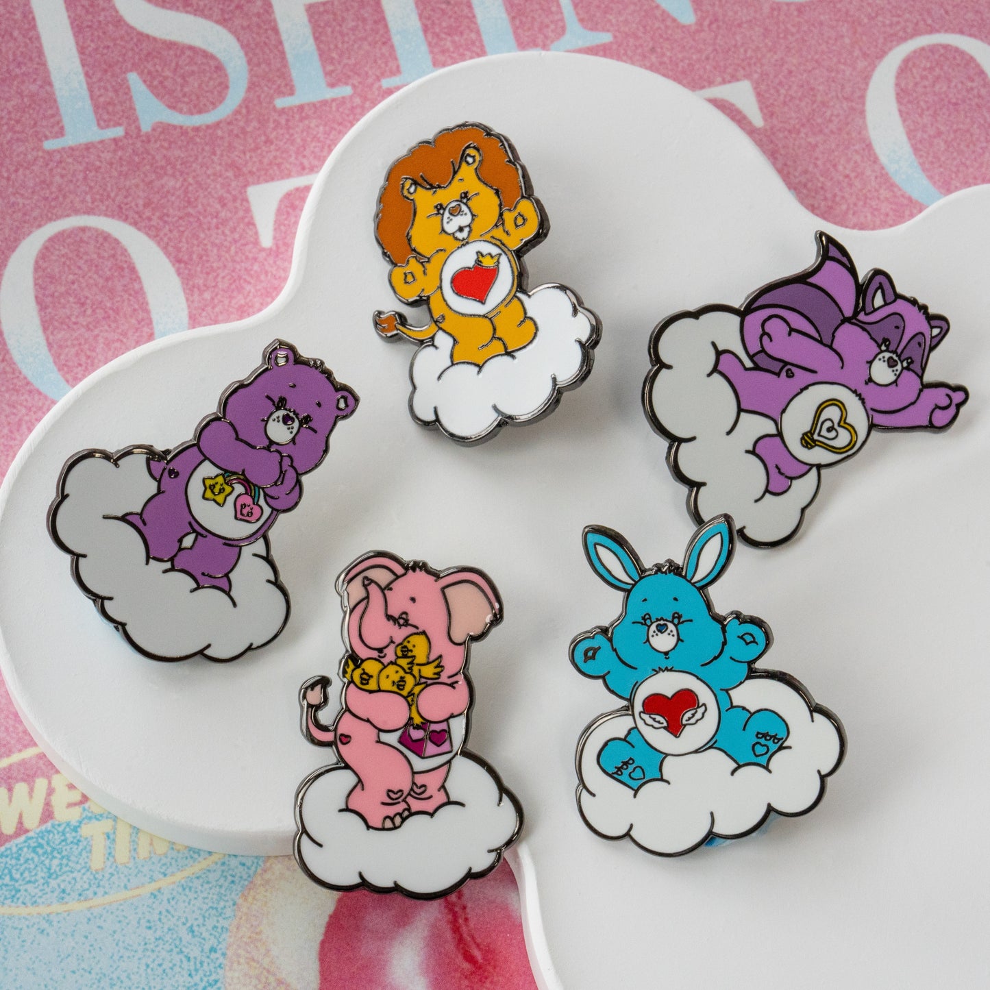 Brave Heart Lion Pin, Care Bears Cousins
