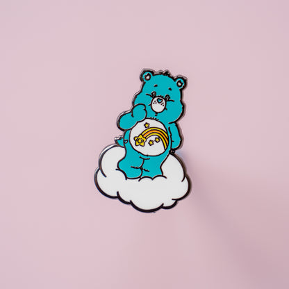 Wish Care Bear Cloud Pin