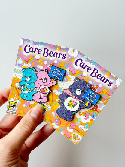 SDCC26 Gram Bear Line Ends Here, Care Bears
