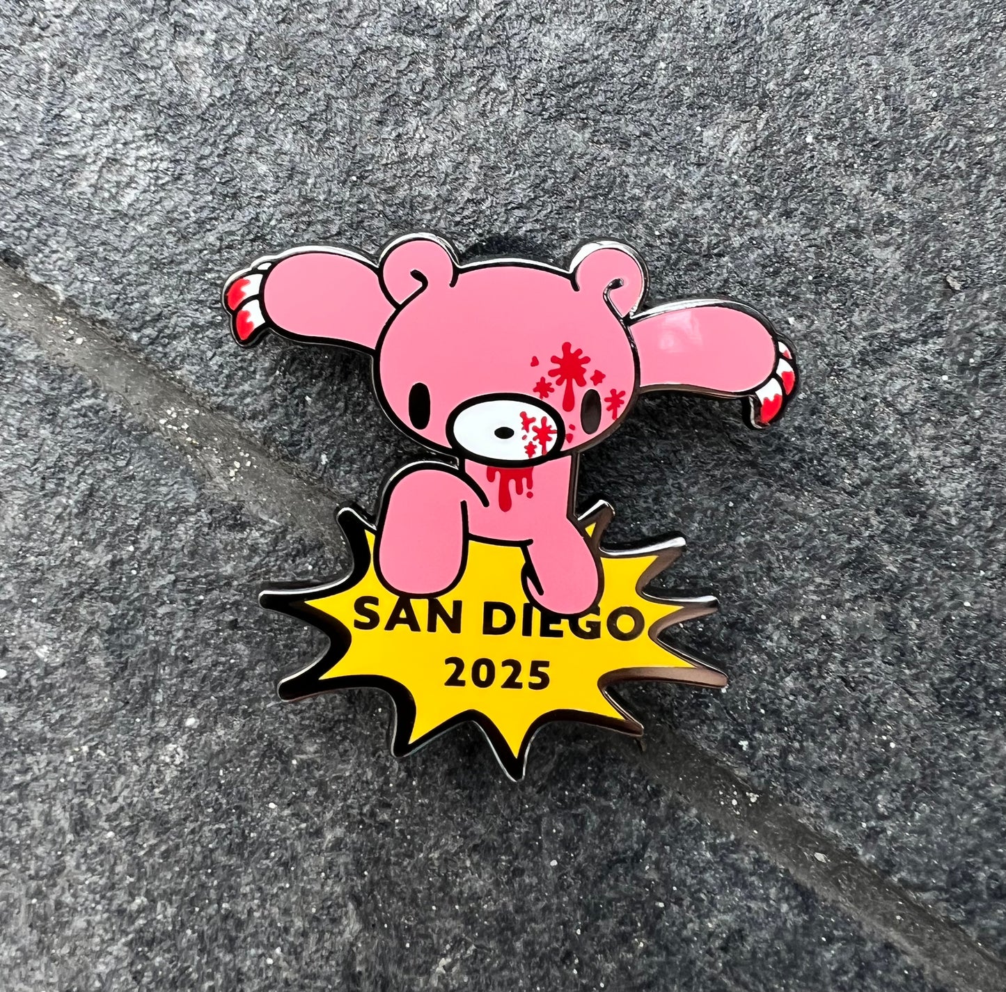 Gloomy Bear 2025 San Diego Super Hero Pin