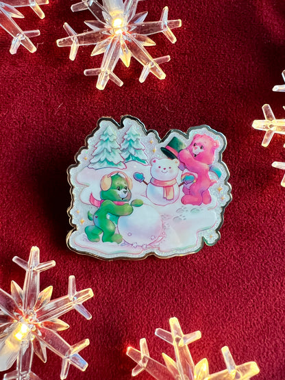 Snowmuch Fun Pin, Care Bears