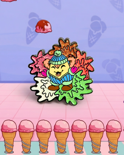 Ice Cream Machine Adee Pin, Neopets