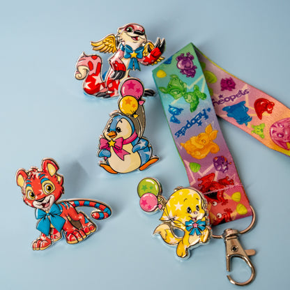 25th Anniversary Kougra Pin, Neopets