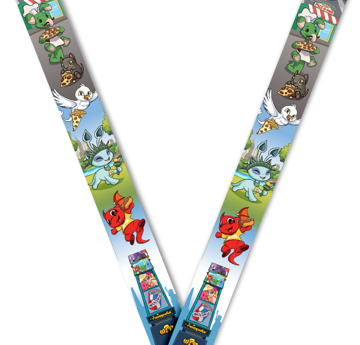 NYCC26 Neo-York Lanyard, Neopets
