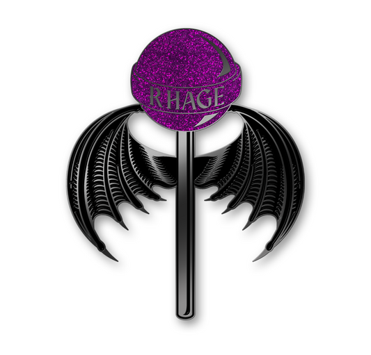 Rhage Lollipop Pin, Black Dagger Brotherhood