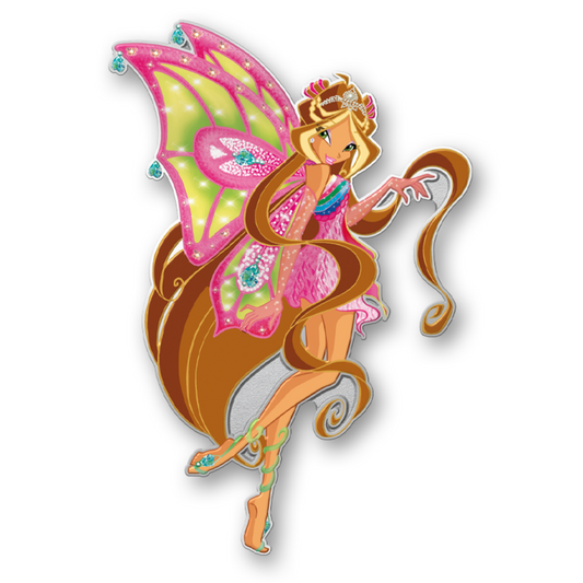 Flora Fairy Enchantix Pin, Winx Club