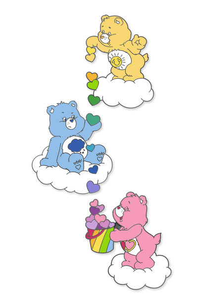 Love-A-Lot Care Bear Pride Pin